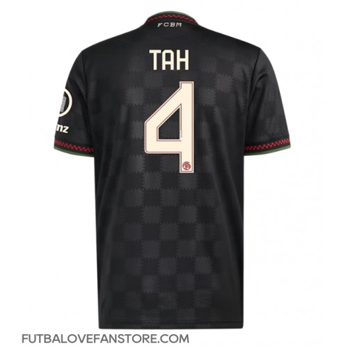 Bayern Munich Jonathan Tah #4 Tretí futbalový dres 2025-26 Krátky Rukáv Bayern Munich Jonathan Tah #4 Tretí futbalový dres 2025-26 Krátky Rukáv
